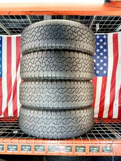⭐️ USED TIRES 275 65 20 GOODYEAR WRANGLER TRAILRUNNER AT All-Terrain Tire for Jeeps, 4x4 SUVs & Trucks in LT275/65R20