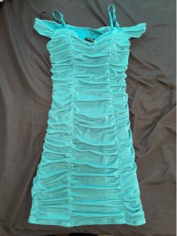 Blue dress