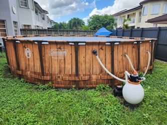 22x52 Piscina Coleman Con Filtro y Pompa 