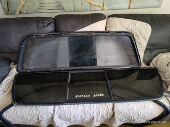 Rear Truck Windows/Glass