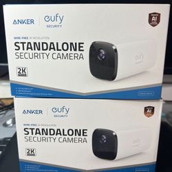 Anker Eufy Security Standalone Wireless Security Camera 2K Resolution Brand New