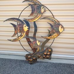 Metal Fish Decoration 