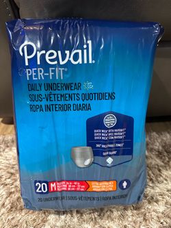 Prevail Per-Fit Daily Underwear Medium 20 Count