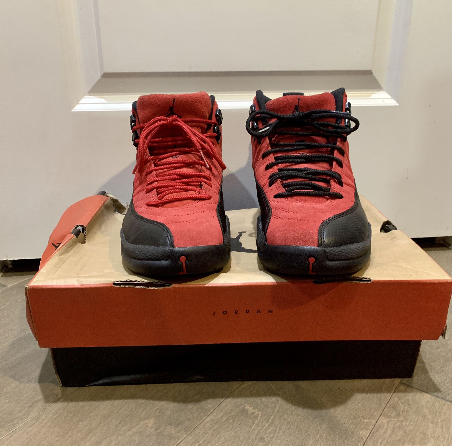 Air Jordan 12 Retro 'Reverse Flu Game' Sneakers 