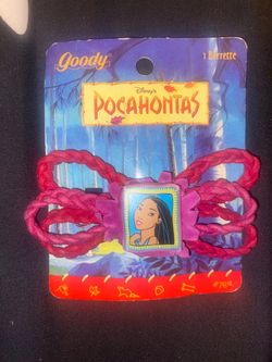 Vintage 1995 Disney Princess Pocahontas Hair Clip (Rare)