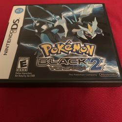 Pokémon Black Version 2 (Nintendo DS, 2012) Authentic