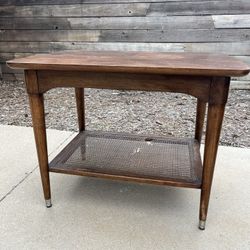 MCM Wood Side Table