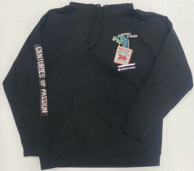 The Hundreds x Universal Monsters Hoodie Black Sz Large NWT