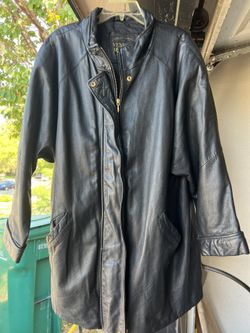 Leather Coat