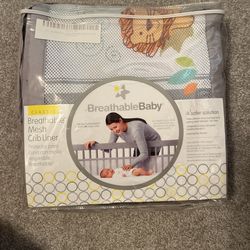Breathable Mesh Crib Liner