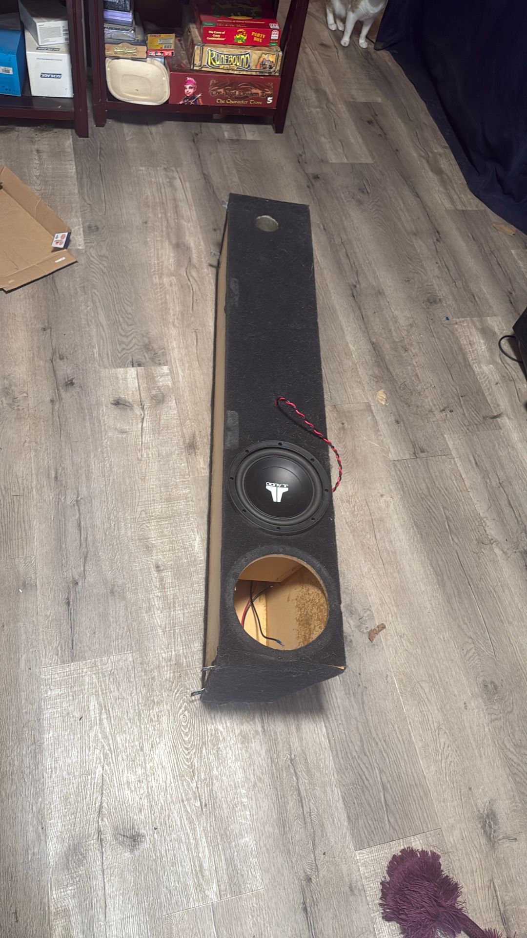 Speaker Box With One Speaker