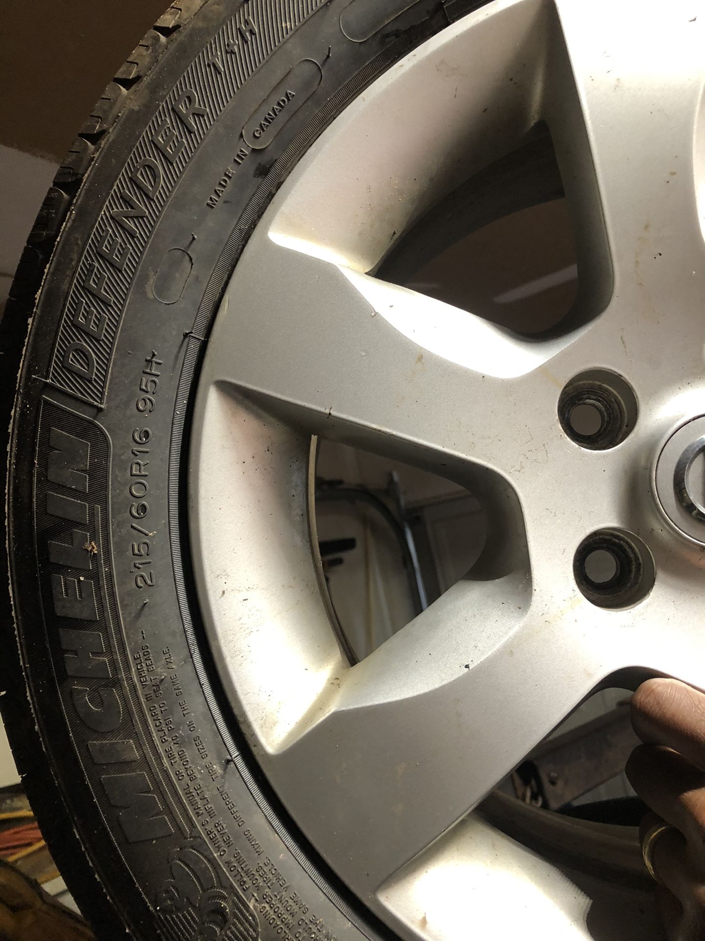 215/60/16 rims and tires Nissan Altima Rims