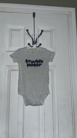 Carters baby boy trouble maker onesie