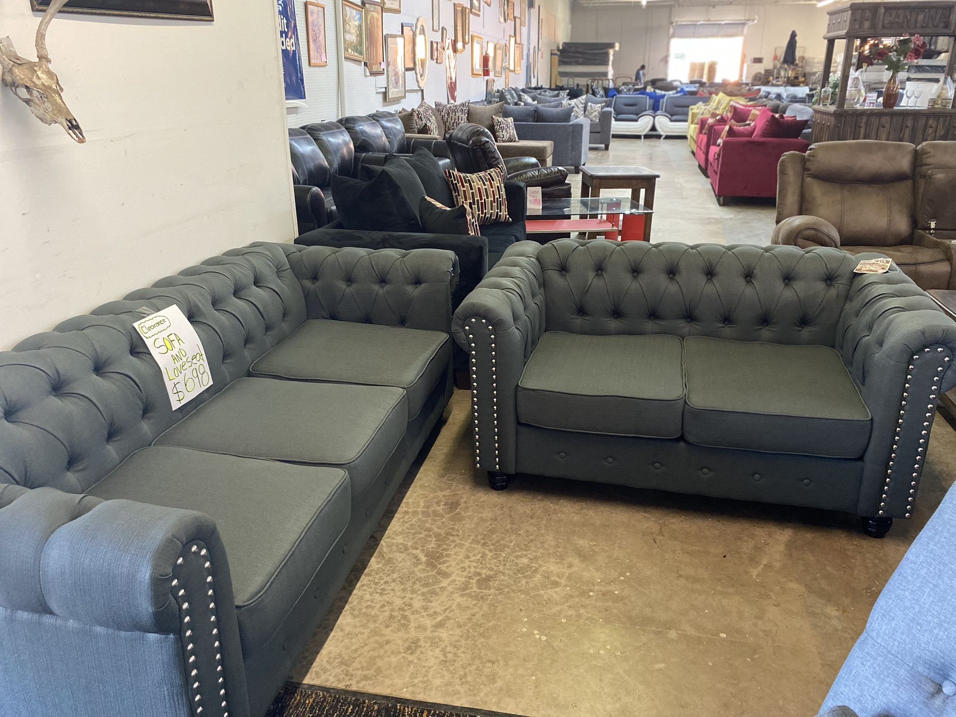 Sofa And Love Seat New