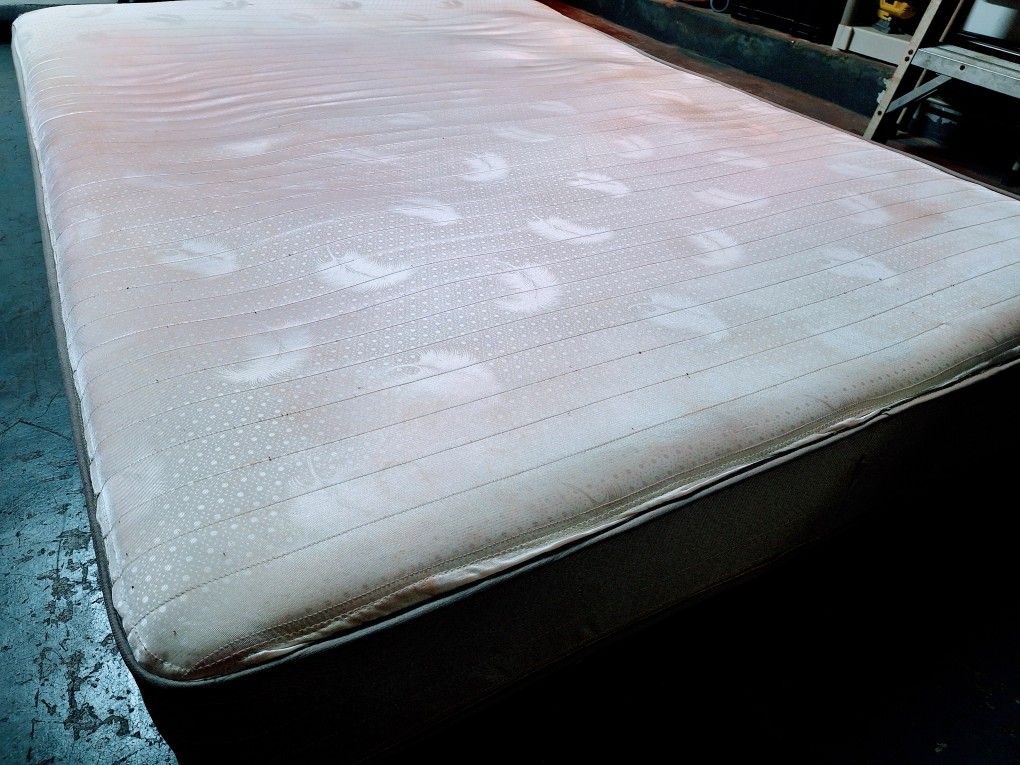 Queen mattress 10" Atlas and box spring. Free delivery same day. for