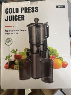 Extractor de Jugos Cold Press –Como Nuevo Used
