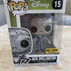 Funko Pop! Vinyl: Disney - Jack Skellington - Hot Topic (Exclusive) #15