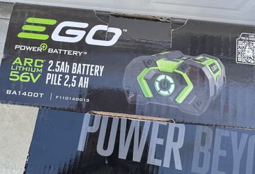 New EGO 2.5 Ah Battery