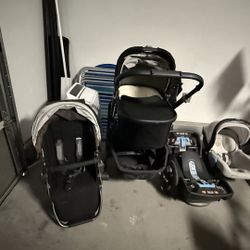 UPPAbaby Stroller + Car seat + Bases