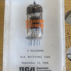 RCA 3 Billionth Vacuum Tube 
