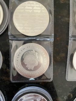 1 oz silver coin, kangaroo