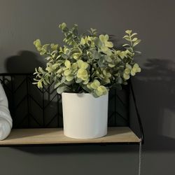 Potted Faux Plant