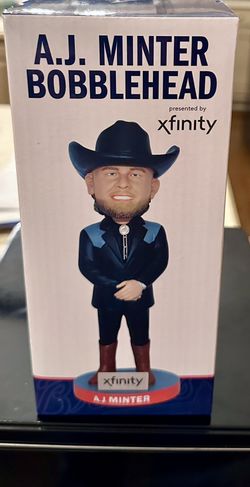 AJ Minter Braves Cowboy Bobblehead