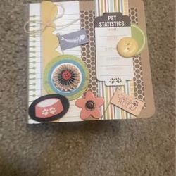 Cat mini scrapbook
