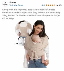 ALMOST NEW: Konny baby carrier beige M