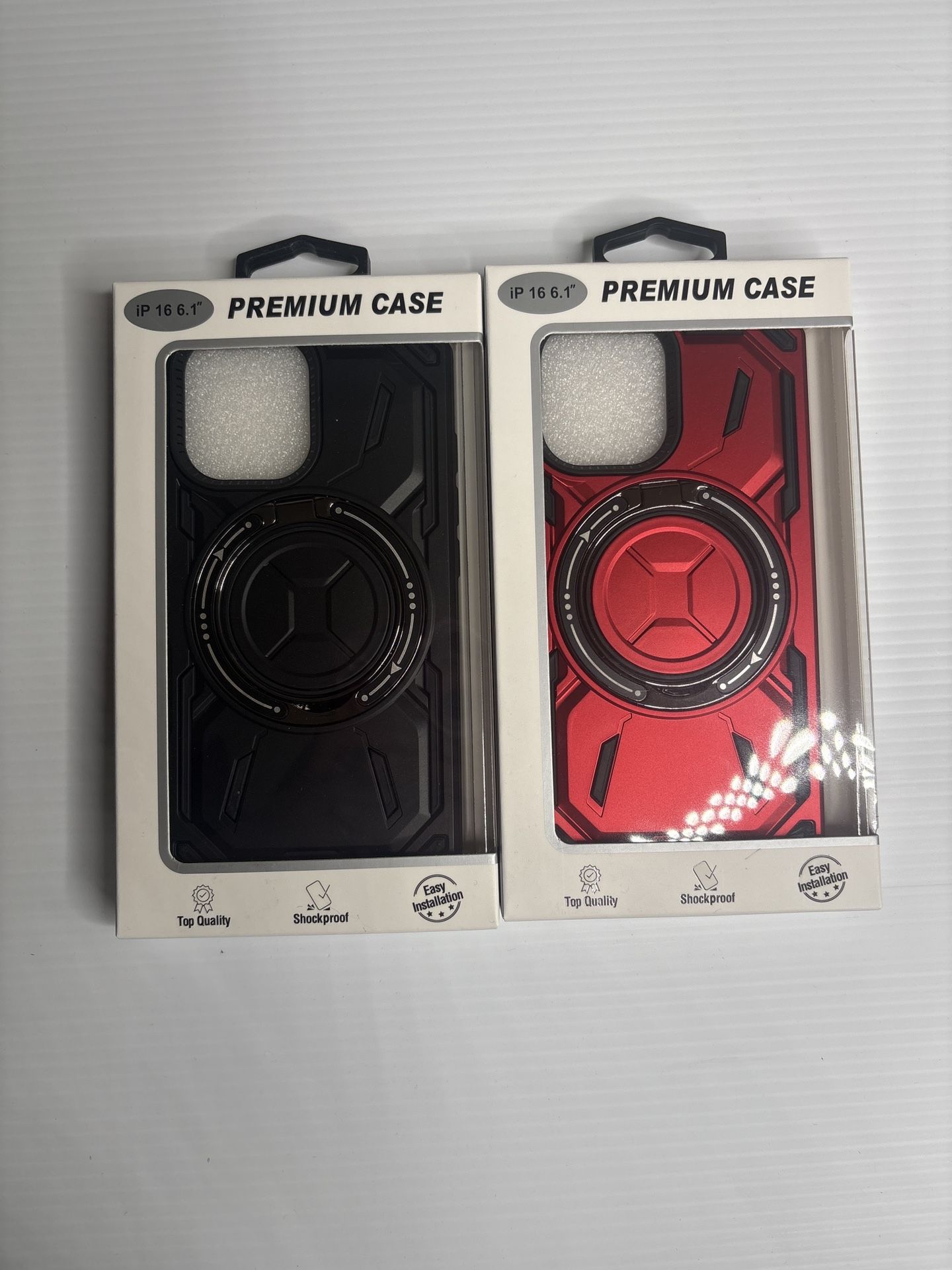 NEW Rugged iPhone 16 Cases – Kickstand Grip – $8 Each or 2 for $14
