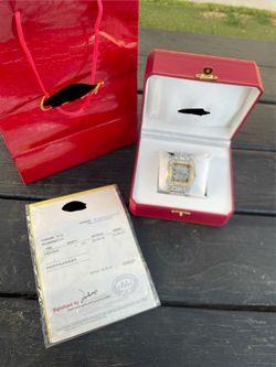 Moissanite watch