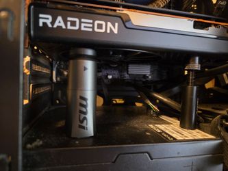MSI GPU support bracket /OEM Magnetic GPU Anti-Sag Stand