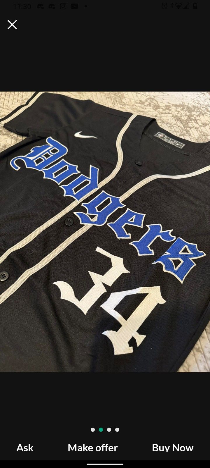 Los Angeles Dodgers Fernando Valenzuela Jerseys