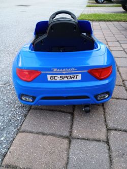 Maserati GranCabrio 12V Kids Ride-On Car