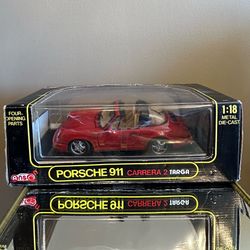 Anson 1:18 Scale Porsche 911 Carrera 2 Targa in its original box!