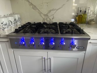 6 Burner cooktop