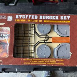 Charcoal Companion Stuffed Burger Set Essential Grilling Kit