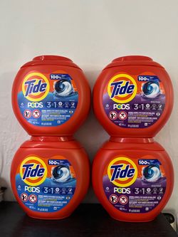 TIDE PODS 4pk