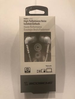 Noise isolation earbuds ThudBuds!