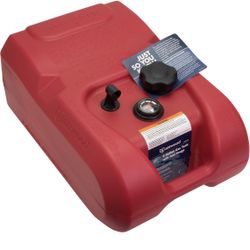 Attwood EPA and CARB Certified 6-Gallon Portable Marine Boat Fuel Tank