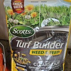 SCOTTS  WEED AND FEED 