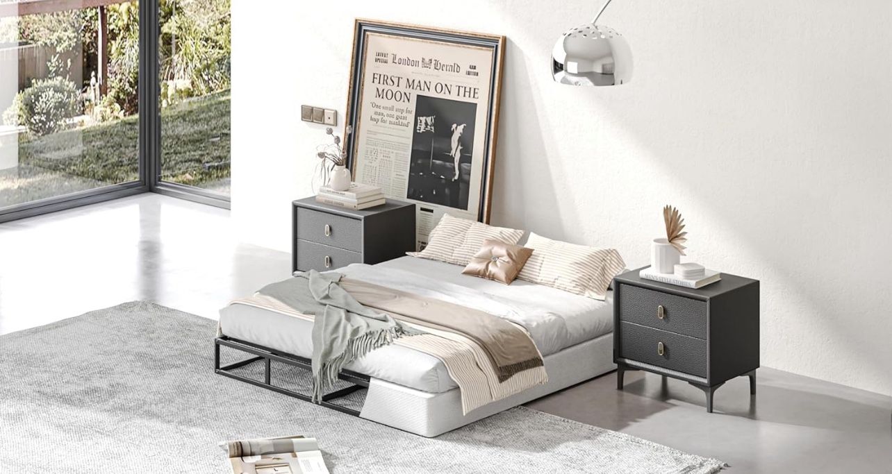 Spring box bed frame Queen size