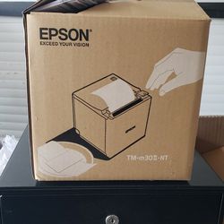 FREE EPSON TM-m30II-NT receipt printer and Cash drawer w/keys