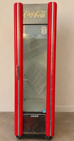 Coca-Cola fridge need gone ASAP. Feel free to send any offers