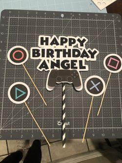 PlayStation cake topper gamer cake topper