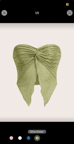 Strapless size small top