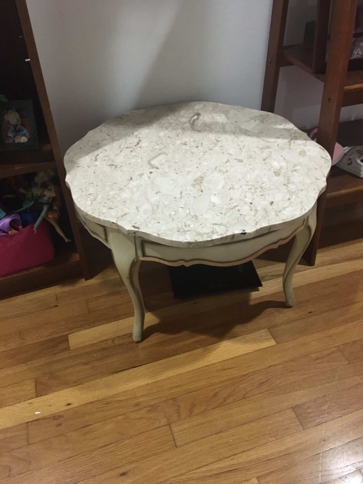 Marble coffee table