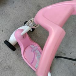 Pink Radio Flyer Scooter