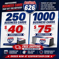 Card printing all custom