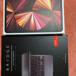 Apple iPad Pro 2018 Version 256GB Wi-Fi, 11 in Space Gray + Brydge Keyboard Bundle